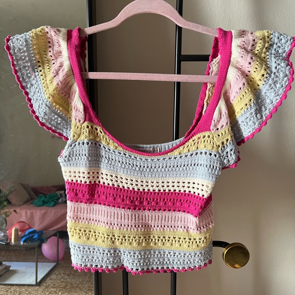 Sincerely Jules Crochet Top